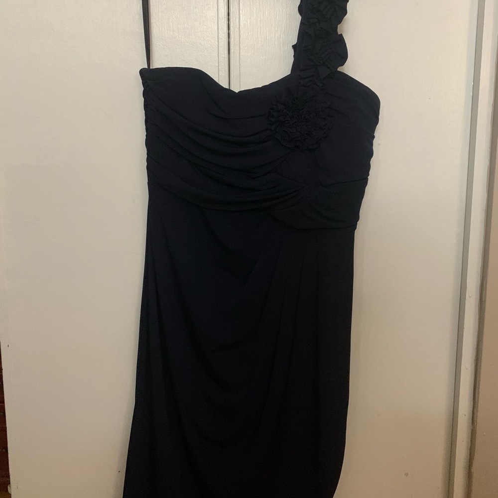 Navy blue dress